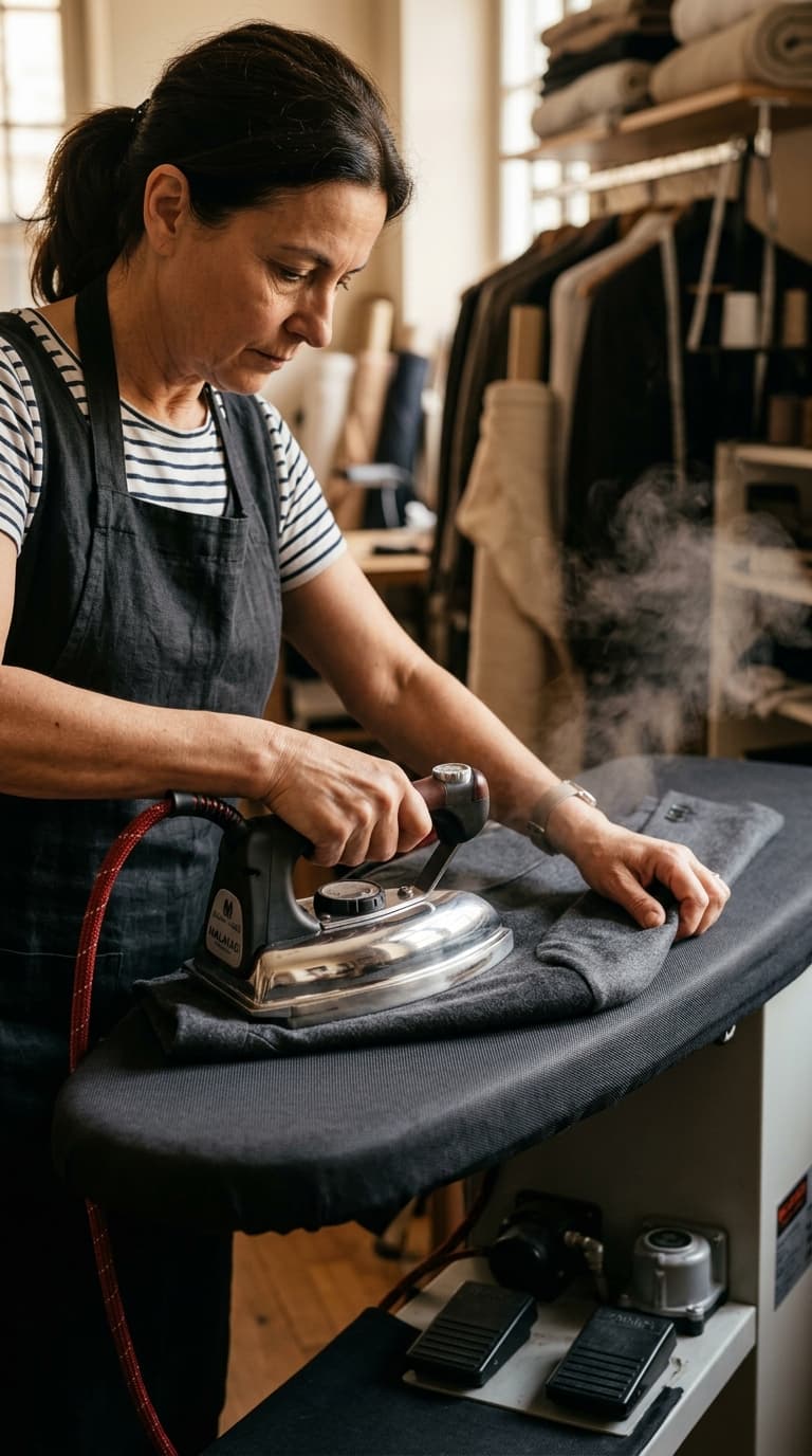 Steam Iron. Perfect Finish.